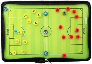 MKNZOME Carpeta Táctica Fútbol, Pizarra Futbol magnetica, Plegable para  Entrenadores de Fútbol Carpeta Táctica Personalizada Carpeta Táctica